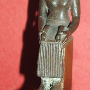 Ancient Egyptian Imhotep figurine dated 664 – 332 BC