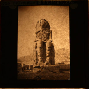 Supporting material glass lantern slide from Nubia Sudan dated AD 1900s