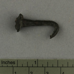 Ancient Egyptian nail from Tanis dated 332 – 30 BC