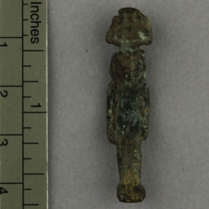 Ancient Egyptian amulet from Tanis dated 332 – 30 BC