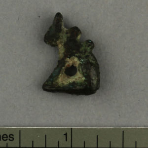 Ancient Egyptian cat amulet from Tanis dated 332 – 30 BC