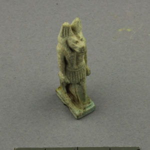 Ancient Egyptian Anubis figurine from Tell Nabasha