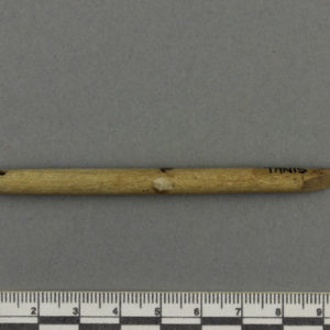 Ancient Egyptian bone pin from Tanis dated 332 – 30 BC