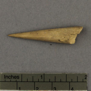 Ancient Egyptian bone point from Tanis