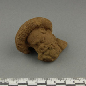 Ancient Egyptian male figurine from Naukratis