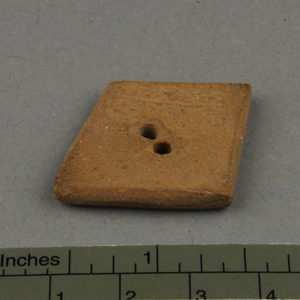 Ancient Egyptian button from Naukratis