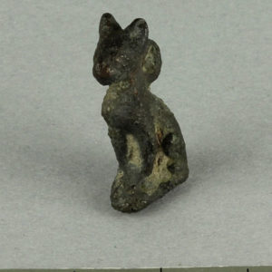 Ancient Egyptian cat figurine from Naukratis dated 332 – 30 BC