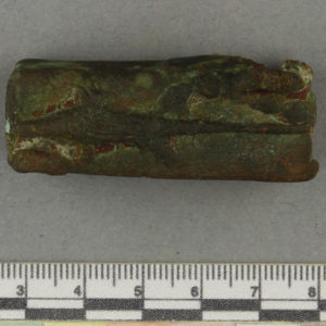 Ancient Egyptian lizard case from Naukratis