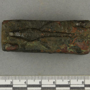 Ancient Egyptian lizard case from Naukratis