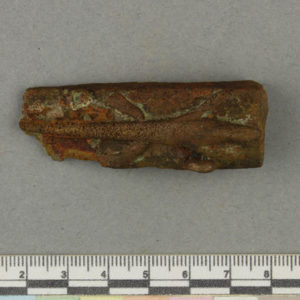 Ancient Egyptian lizard case from Naukratis