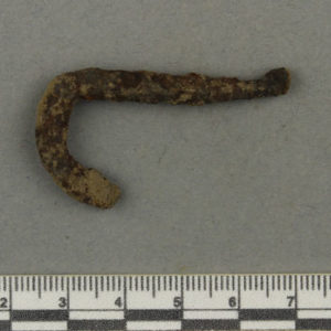 Ancient Egyptian fish hook from Naukratis dated 300 – 200 BC