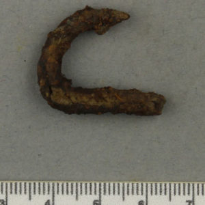 Ancient Egyptian fish hook from Naukratis dated 300 – 200 BC