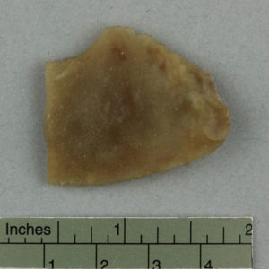 Ancient Egyptian flint flake from Tell el Yahudiya