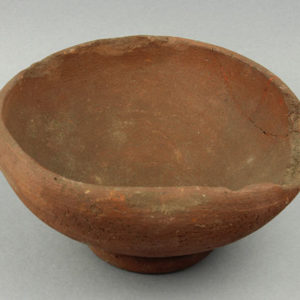 Ancient Egyptian bowl from Deir el Bahari dated 30 BC – AD 395