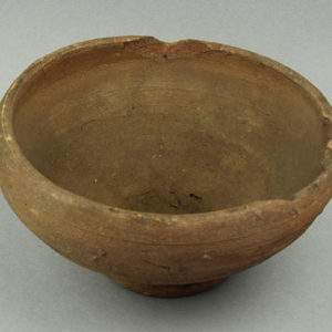 Ancient Egyptian bowl from Deir el Bahari dated 30 BC – AD 395