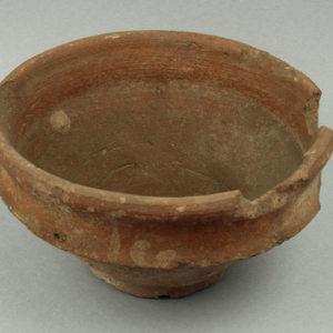 Ancient Egyptian bowl from Deir el Bahari dated 30 BC – AD 395