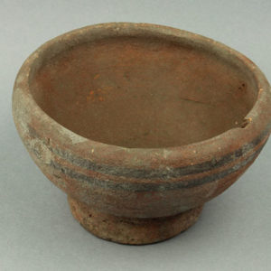 Ancient Egyptian bowl from Deir el Bahari dated 30 BC – AD 395