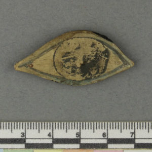 Ancient Egyptian false eye from Dandara