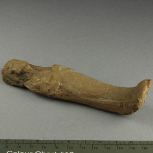 Ancient Egyptian shabti from Abydos dated 1550 – 1069 BC