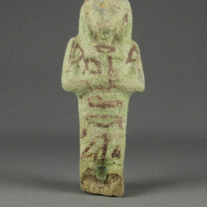 Ancient Egyptian shabti dated 1069 – 664 BC