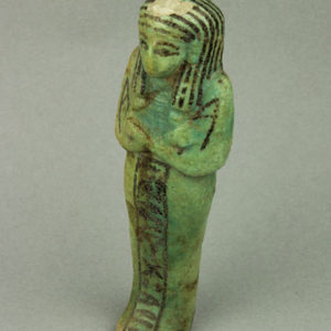 Ancient Egyptian shabti from Abydos dated 1295 – 715 BC