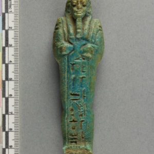 Ancient Egyptian shabti dated 664 – 332 BC