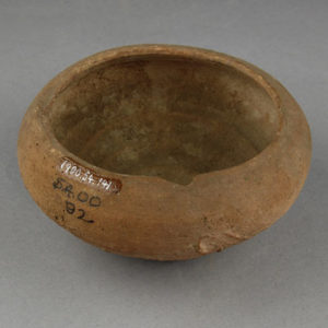 Ancient Egyptian bowl from Abydos dated 1550 – 1295 BC