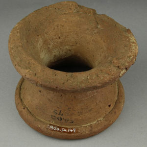 Ancient Egyptian pot stand from Abydos dated 1550 – 1295 BC