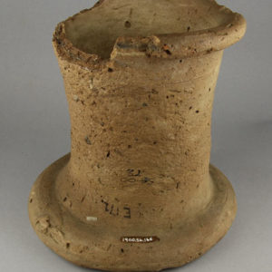 Ancient Egyptian pot stand from Abydos dated 1550 – 1295 BC