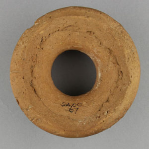 Ancient Egyptian pot stand from Abydos