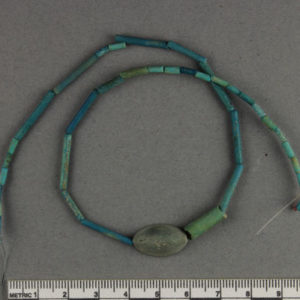 Ancient Egyptian beads from Abydos dated 1069 – 945 BC