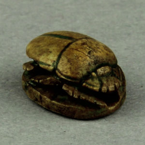 Ancient Egyptian scarab from Abydos dated 1550 – 1295 BC