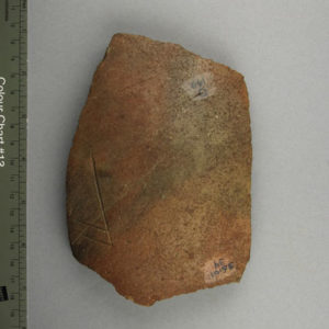 Ancient Egyptian body sherd from Abydos dated 3000 – 2890 BC