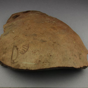 Ancient Egyptian body sherd from Abydos dated 3000 – 2890 BC