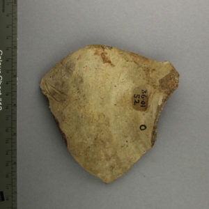 Ancient Egyptian body sherd from Abydos dated 3000 – 2890 BC