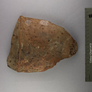 Ancient Egyptian body sherd from Abydos dated 3000 – 2890 BC