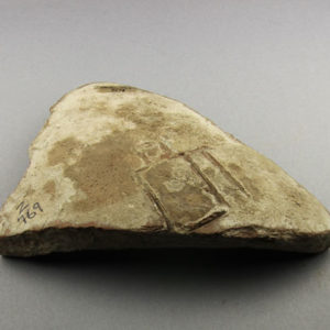 Ancient Egyptian body sherd from Abydos dated 3000 – 2890 BC