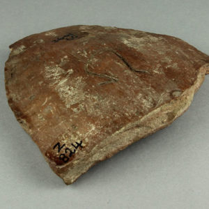 Ancient Egyptian body sherd from Abydos dated 3000 – 2890 BC