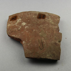 Ancient Egyptian body sherd from Abydos dated 3000 – 2890 BC