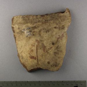 Ancient Egyptian body sherd from Abydos dated 3000 – 2890 BC