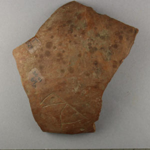 Ancient Egyptian body sherd from Abydos dated 3000 – 2890 BC