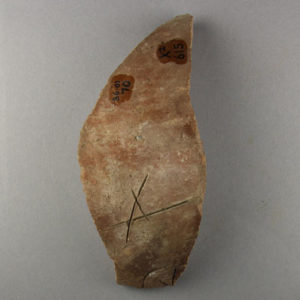 Ancient Egyptian body sherd from Abydos dated 3000 – 2890 BC