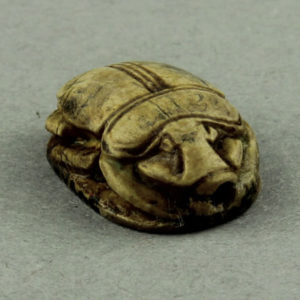 Ancient Egyptian scarab from Abydos dated 1390 – 1336 BC