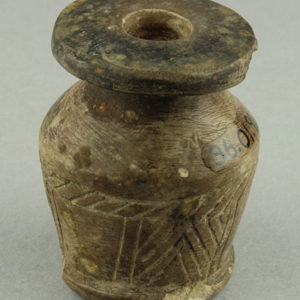 Ancient Egyptian kohl pot from Abydos dated 1550 – 1295 BC