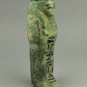 Ancient Egyptian shabti from Thebes dated 1550 – 1069 BC