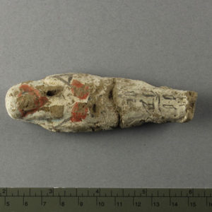 Ancient Egyptian shabti from Abydos Arabah dated 1069 – 664 BC