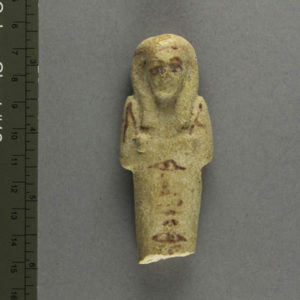 Ancient Egyptian shabti from Abydos Arabah dated 1069 – 664 BC