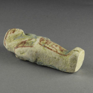 Ancient Egyptian shabti from Abydos Arabah dated 1069 – 664 BC