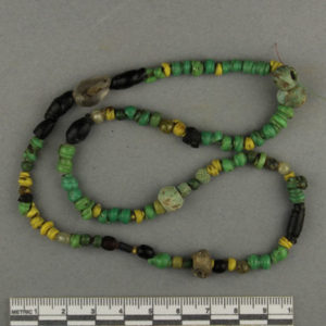 Ancient Egyptian necklace from Faiyum dated 30 BC – AD 395