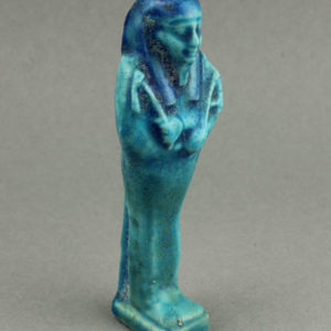 Ancient Egyptian shabti from Abydos dated 1069 – 664 BC